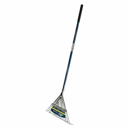 GEMPLERS 18-Tine Spring Brace Leaf Rake with Fiberglass Handle 237535